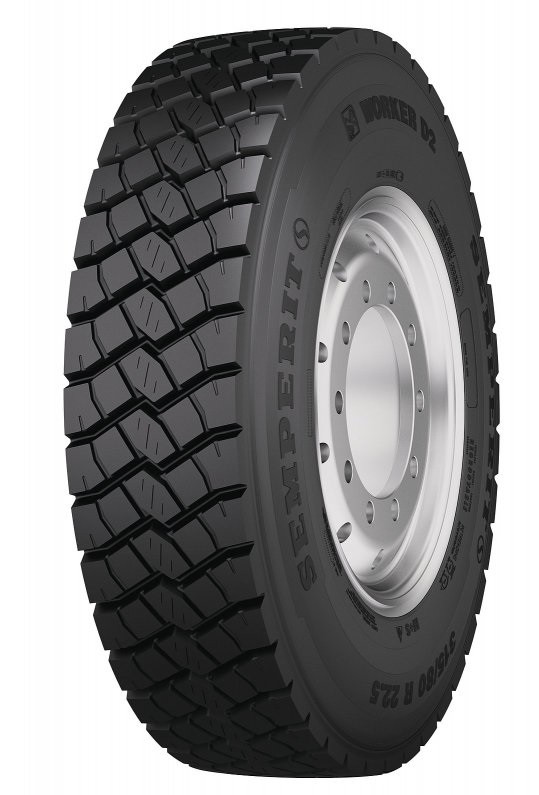 315/80 R22,5 156/150K TL 20 PR M+S SEMPERIT WORKER D2