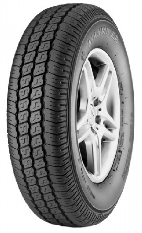 175 R14 TL C GT RADIAL MAXMILER-X 8 PR, 99 / 98 N, TL, 5/67/112, E12, O16MM, ET +30 5.5 X 14, RAL9006 SILBER