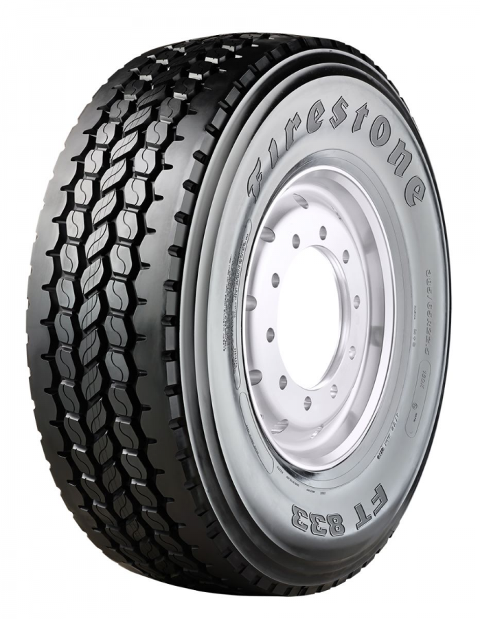 385/65 R22,5 160K TL FT833 AUFL / M+S / 3PMSF 160 K 15R 22.5 FIRESTONE