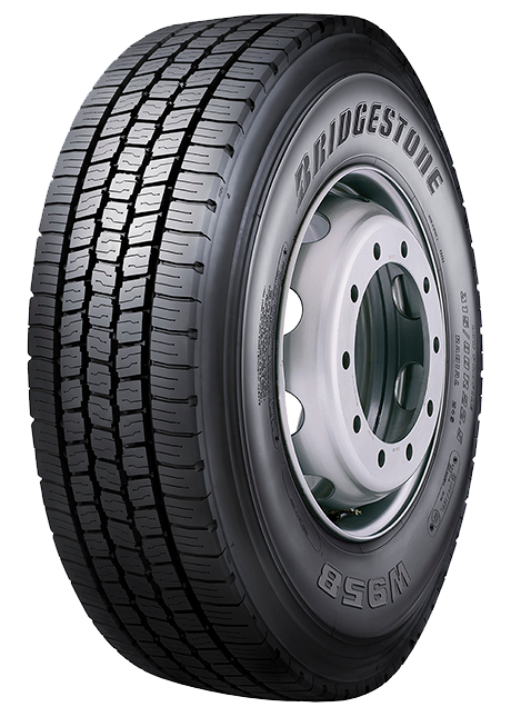 385/55 R22,5 160K TL 20 PR M+S BRIDGESTONE W958